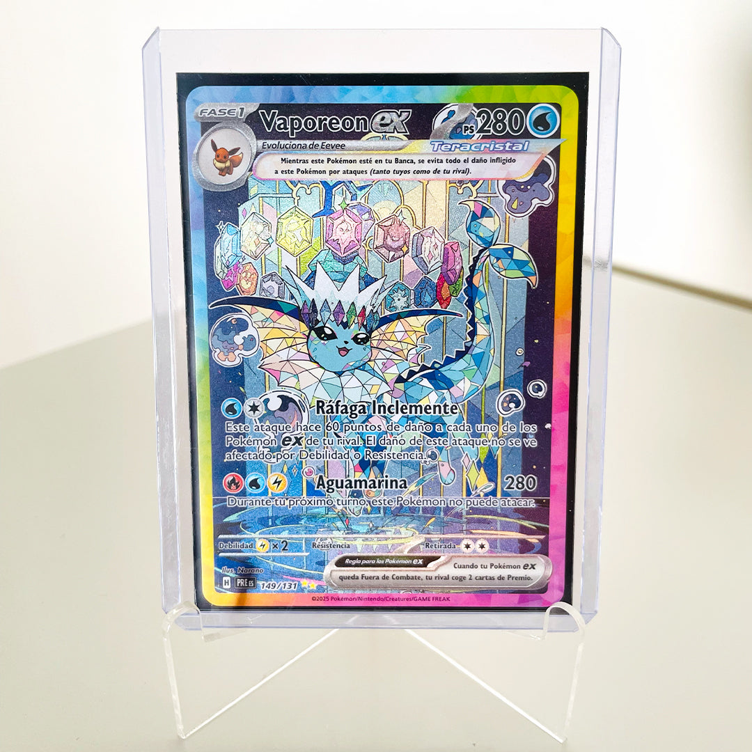 Carta Vaporeon ex (PRE 149) - Nakama STORE