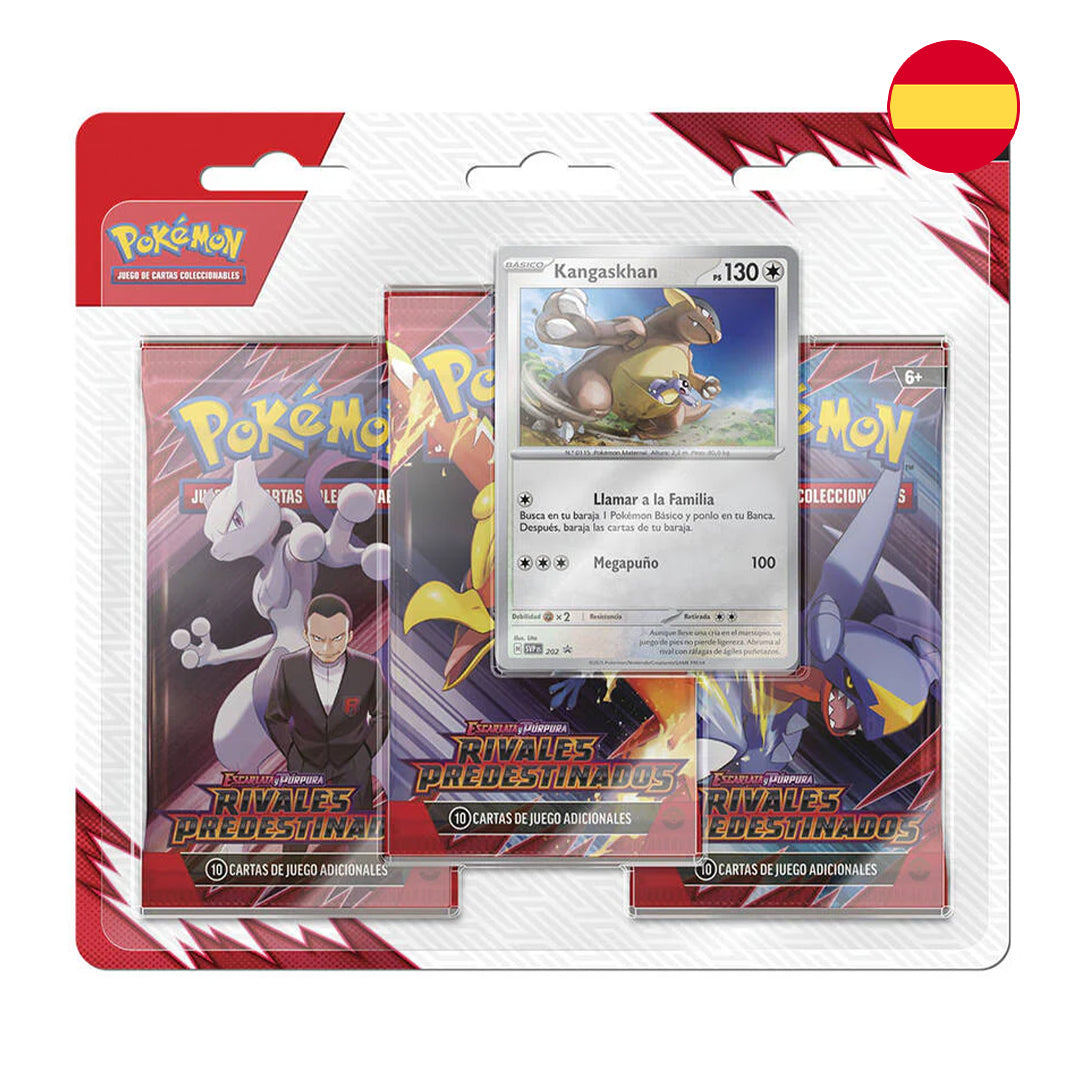 BLISTER POKÉMON RIVALES PREDESTINADOS ESPAÑOL