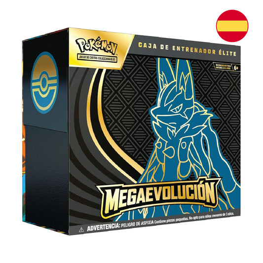 ETB POKEMON MEGAEVOLUCIÓN LUCARIO / ELITE TRAINER BOX (ESPAÑOL) - Nakama STORE