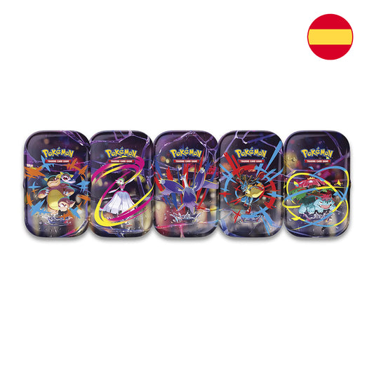 MINI LATA POKÉMON MEGA EVOLUCIÓN ESPAÑOL) - Nakama STORE